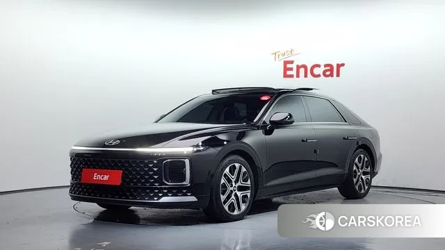 Hyundai Grandeur (GN7) 2023 Черный из Кореи