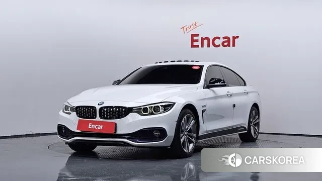 BMW 4 Series (F32) 2018 Белый из Кореи