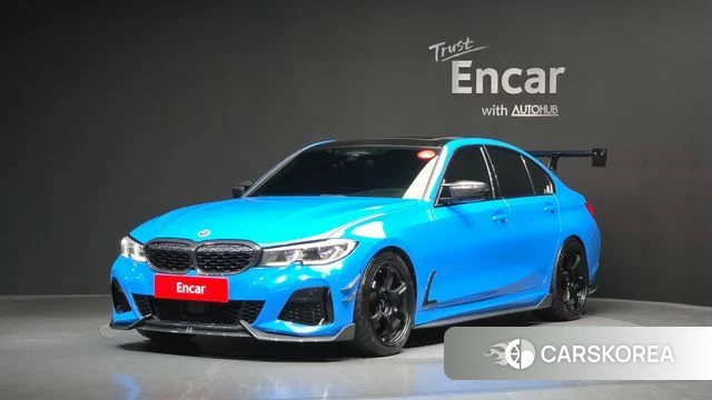 BMW 3 Series (G20) 2022 Синий из Кореи