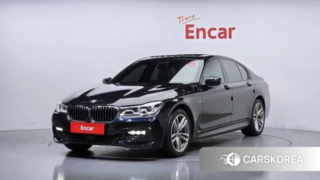 BMW 7 Series (G11) 2018 Черный из Кореи