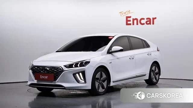 Hyundai The New Ionic Hybrid 2019 Белый из Кореи