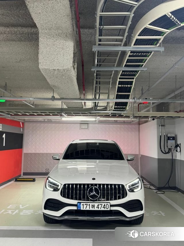 Mercedes-Benz GLC-Class X253 2020 Белый из Кореи