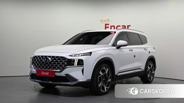 Hyundai The New Santa Fe 2021 Белый из Кореи