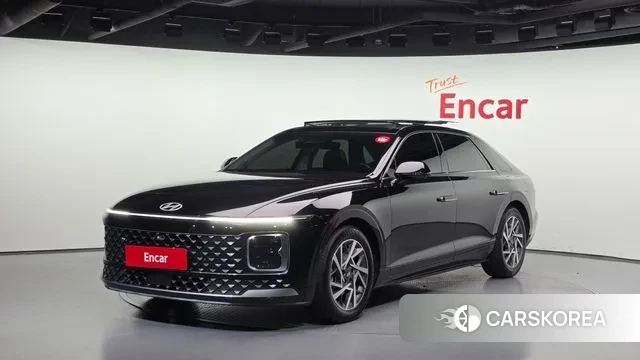 Hyundai Grandeur (GN7) 2023 Черный из Кореи