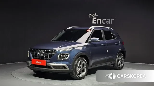 Hyundai Venue 2023 Синий из Кореи