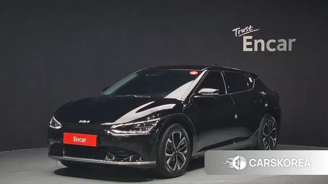 Kia EV6 2022 Черный из Кореи