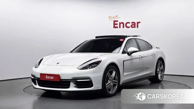 Porsche Panamera (971) 2018 Белый из Кореи