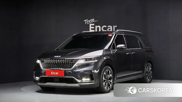 Kia Carnival 4th generation 2021 Серый из Кореи