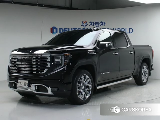 GMC Sierra 2023 Черный из Кореи