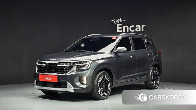 Kia The New Seltos 2023 Серый из Кореи
