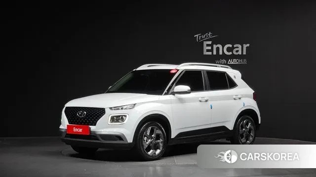 Hyundai Venue 2021 Белый из Кореи