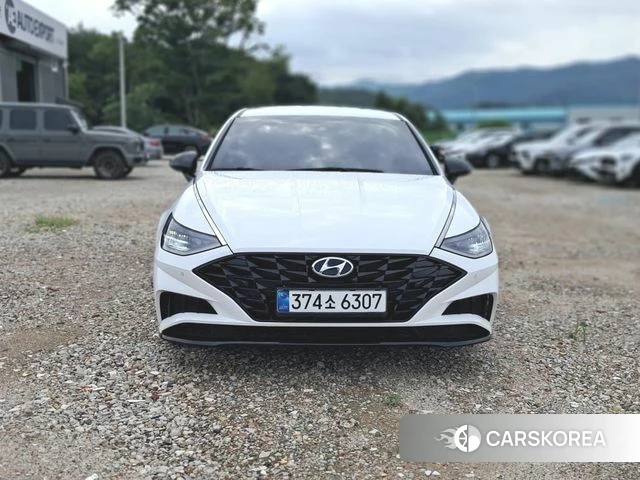 Hyundai Sonata (DN8) 2021 Белый из Кореи