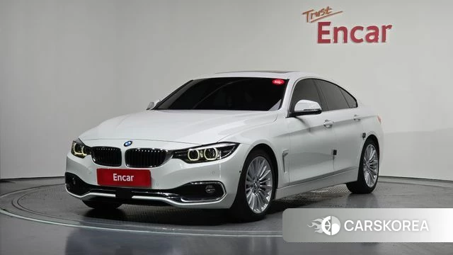 BMW 4 Series (F32) 2020 Белый из Кореи