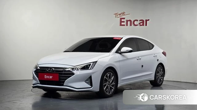 Hyundai The New Avante AD 2019 Белый из Кореи