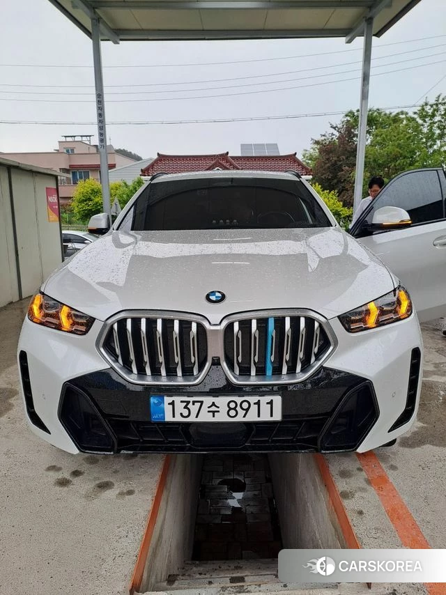 BMW X6 (G06) 2024 Белый из Кореи