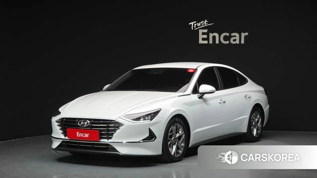 Hyundai Sonata (DN8) 2021 Белый из Кореи