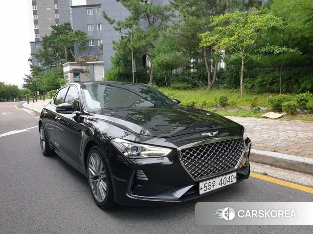Genesis G70 2019 Черный из Кореи
