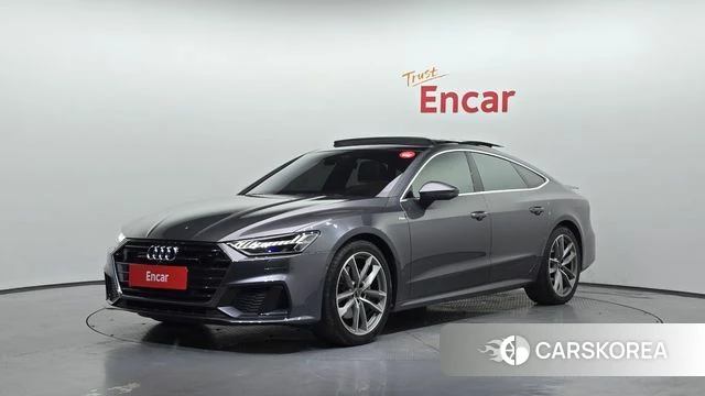 Audi A7 (4K) 2021 Серый из Кореи