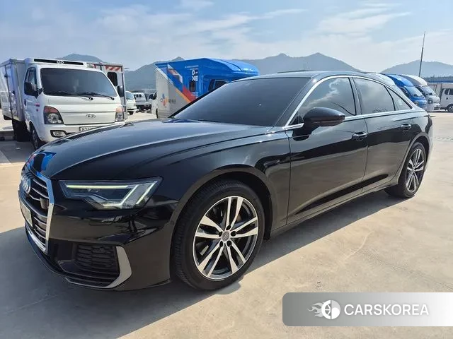 Audi A6 (C8) 2021 Черный из Кореи