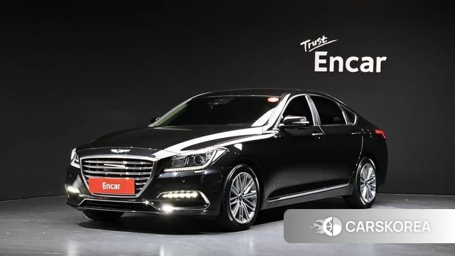 Genesis G80 2018 Черный из Кореи