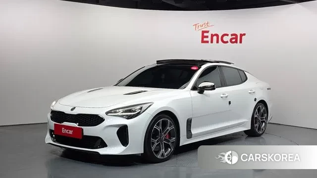 Kia Stinger 2018 Белый из Кореи
