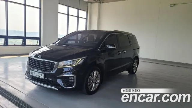 Kia The New Carnival 2019 Черный из Кореи