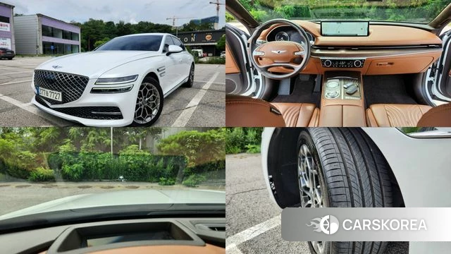 Genesis G80 (RG3) 2021 Белый из Кореи