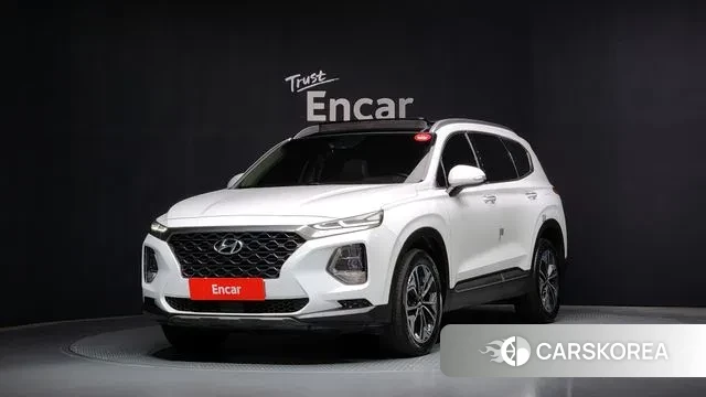 Hyundai Santa Fe TM 2018 Белый из Кореи