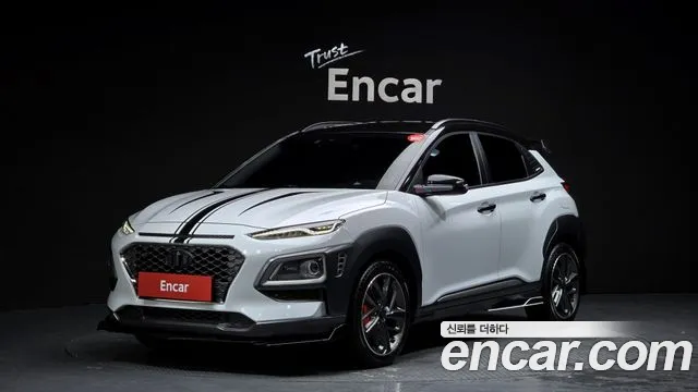 Hyundai Kona 2018 Белый из Кореи