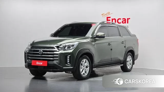 Ssangyong The New Rexton Sport 2022 Темно-зеленый из Кореи