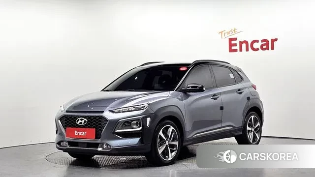 Hyundai Kona 2018 Светло-серебряный цвет из Кореи