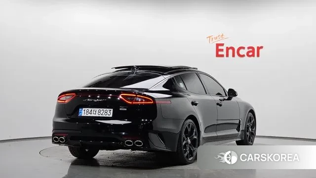 Kia Stinger 2020 Черный из Кореи