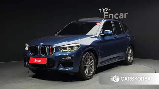 BMW X3 (G01) 2019 Синий из Кореи
