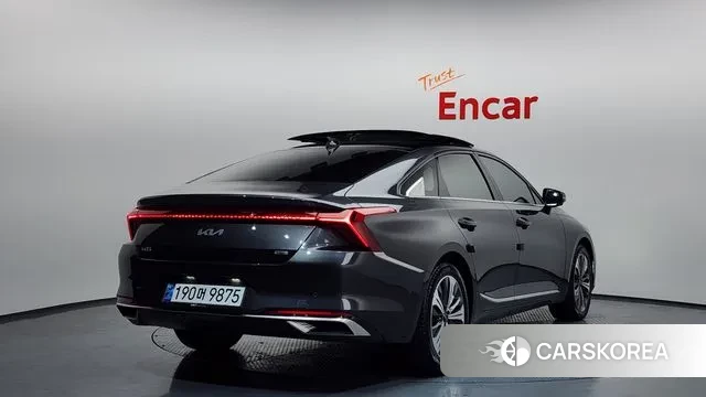 Kia K8 Hybrid 2022 Серый из Кореи