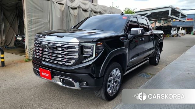 GMC Sierra 2024 Черный из Кореи