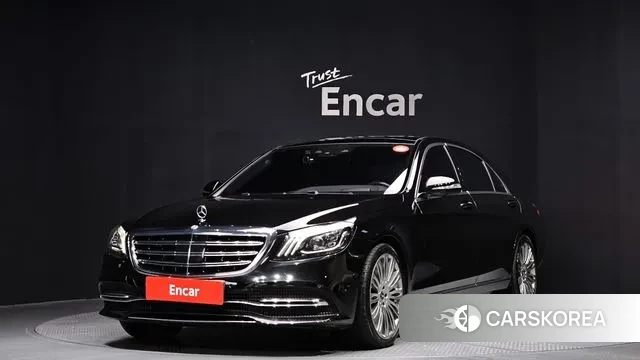 Mercedes-Benz S-Class W222 2018 Черный из Кореи