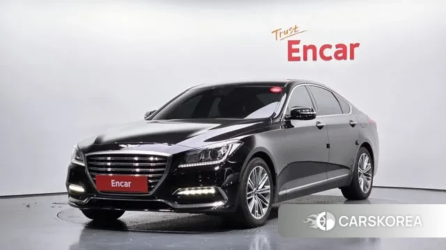 Genesis G80 2018 Черный из Кореи