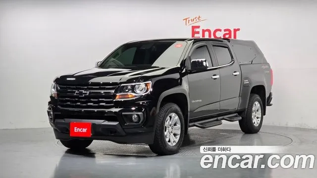 Chevrolet (GM Daewoo) Real New Colorado 2022 Черный из Кореи