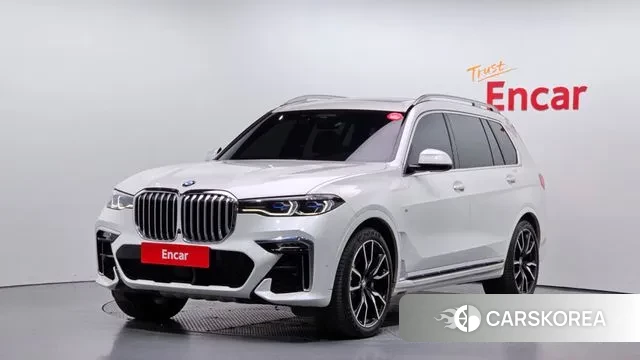 BMW X7 (G07) 2020 Белый из Кореи