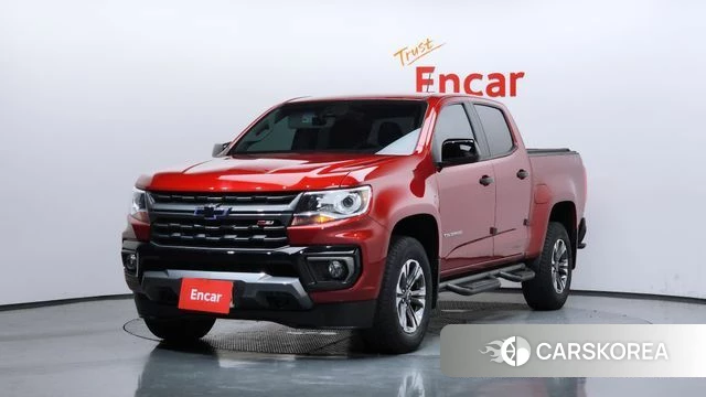 Chevrolet (GM Daewoo) Real New Colorado 2022 Красный из Кореи