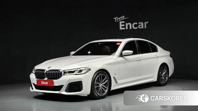 BMW 5 Series (G30) 2021 Белый из Кореи