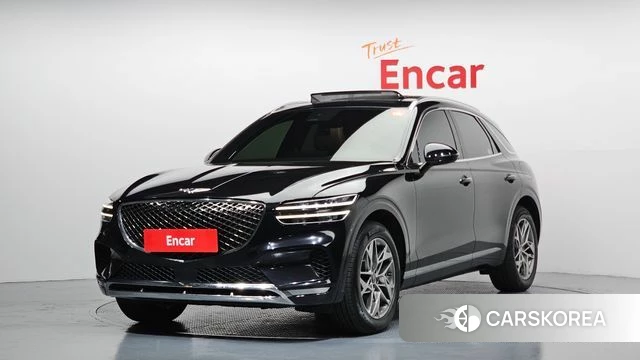 Genesis GV70 2022 Черный из Кореи