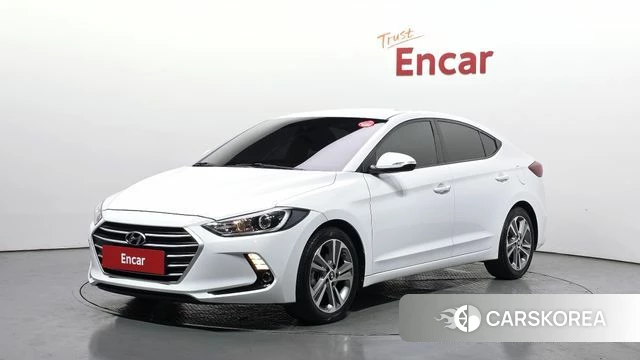 Hyundai Avante AD 2018 Белый из Кореи