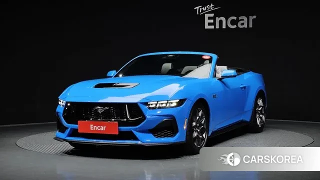 Ford Mustang 7th Generation 2025 Синий из Кореи