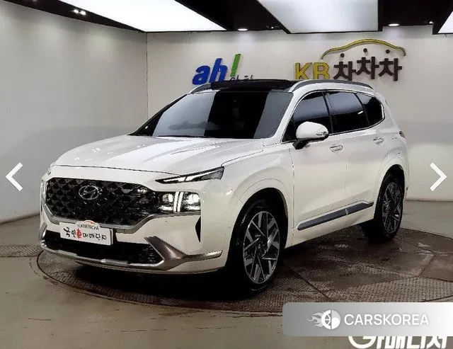 Hyundai The New Santa Fe 2020 Белый из Кореи