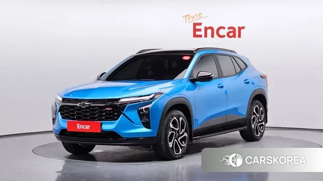 Chevrolet (GM Daewoo) Trax Crossover 2024 Небесно-голубой из Кореи