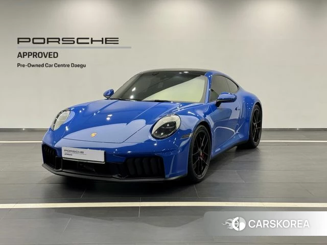Porsche 911(992) 2025 Синий из Кореи