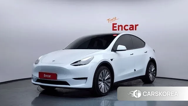 Tesla Model Y 2024 Белый из Кореи
