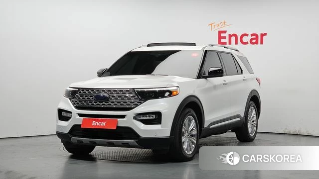 Ford Explorer 6th Generation 2019 Белый из Кореи