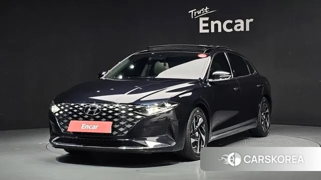 Hyundai The New Grandeur IG Hybrid 2021 Синий из Кореи